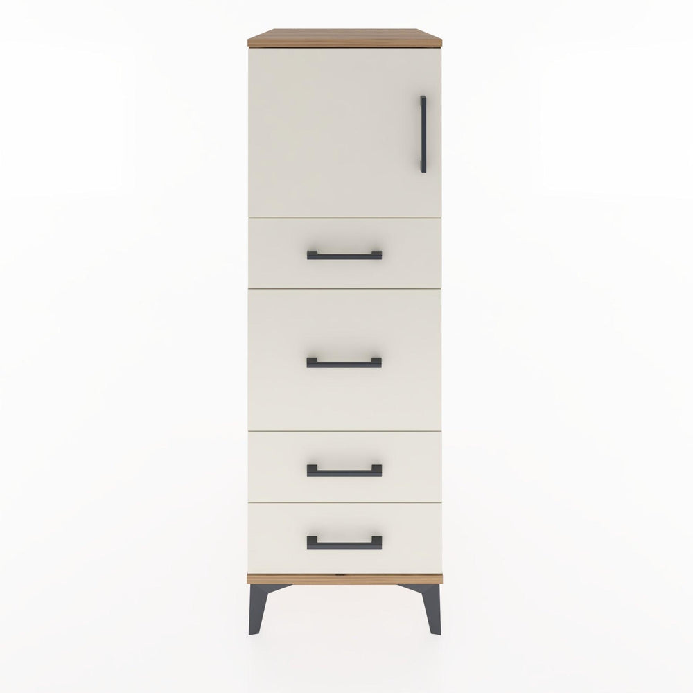 Woodntry Modular Cabinet Pine 44x59x122 cm with Doors and Drawers KC17-3