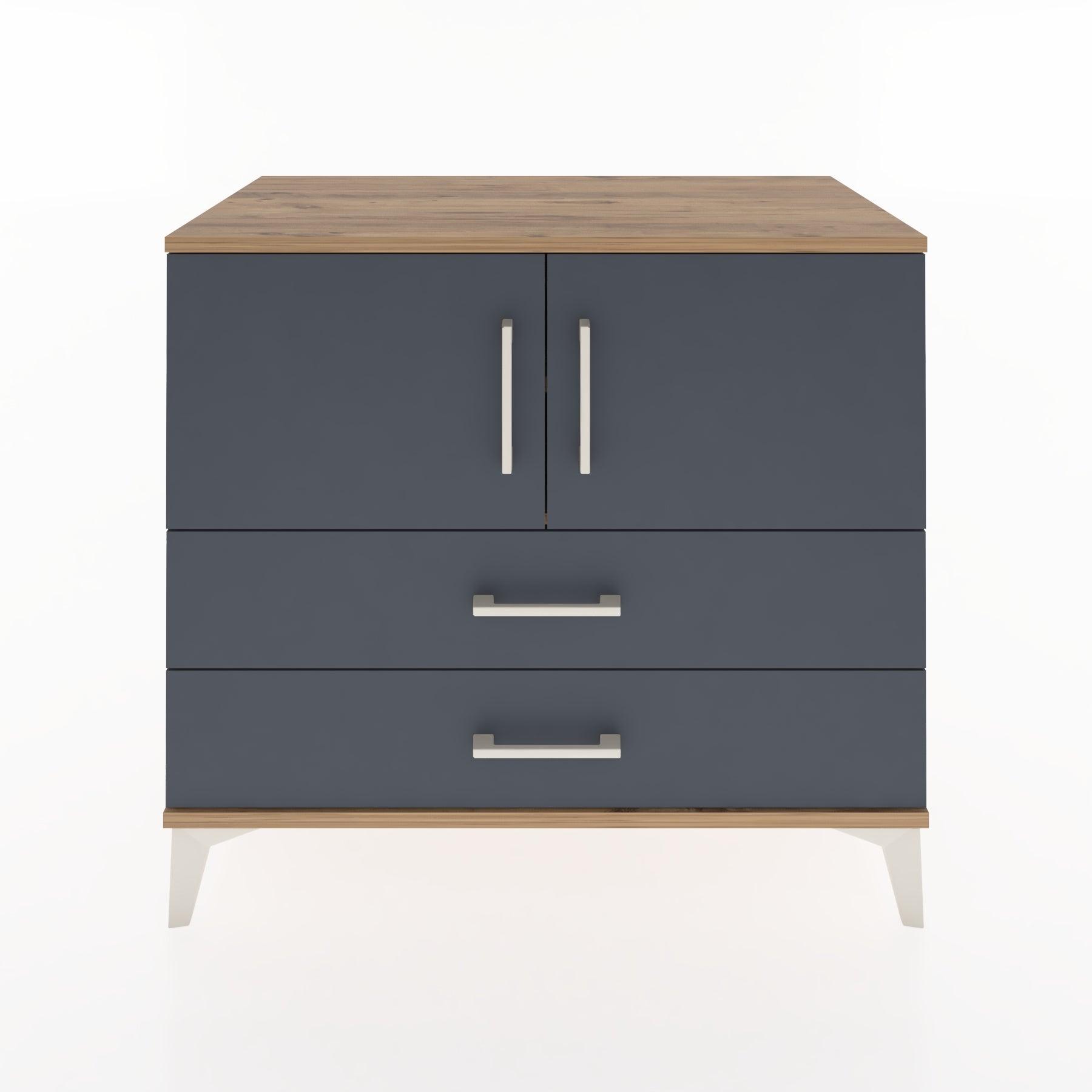 Woodntry Modular Dresser Pine 88x44x68 cm with Cover and Drawer KC17-3
