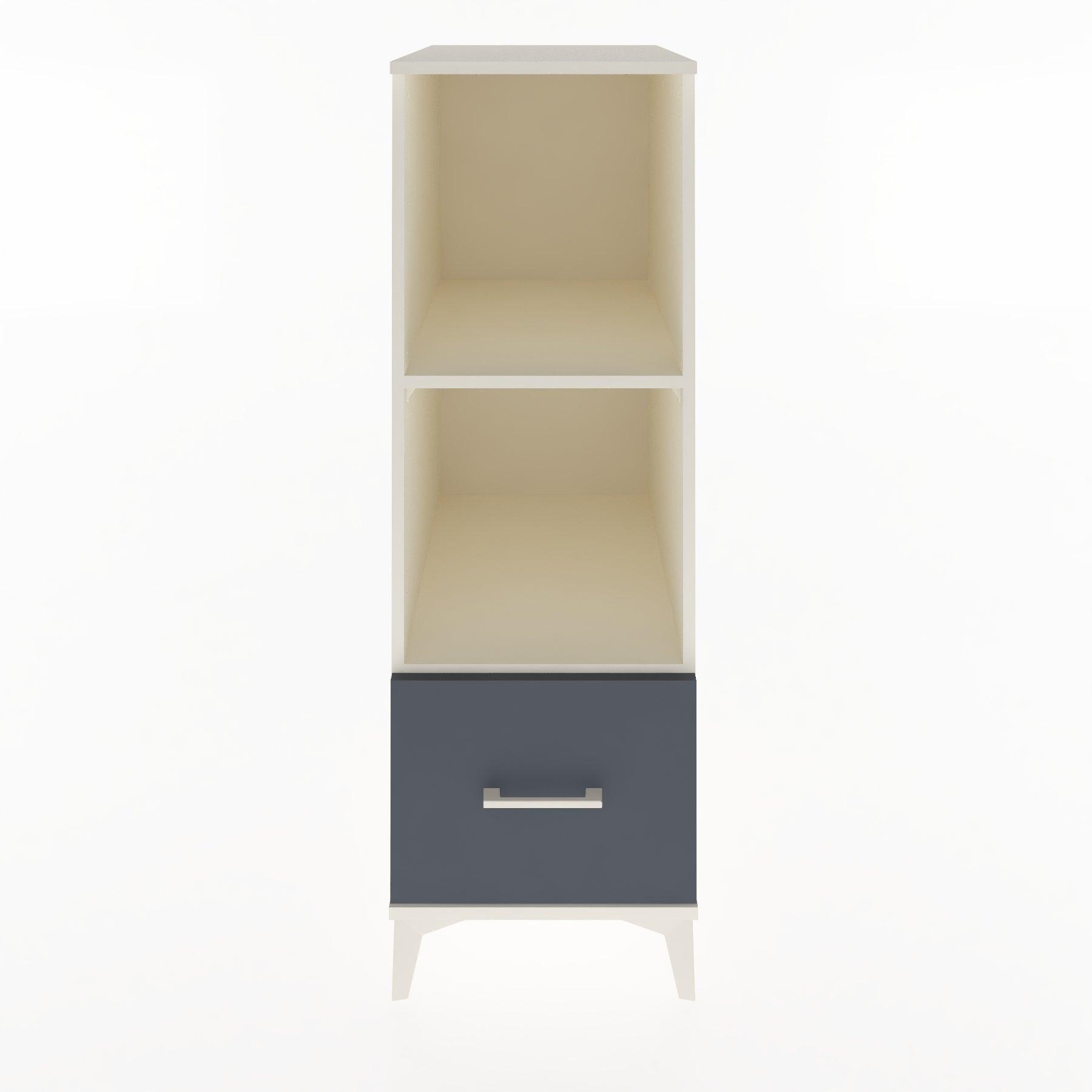 Woodntry Modular Cabinet Moonstone 44x30x122 cm with Drawers and Shelves CR68-1