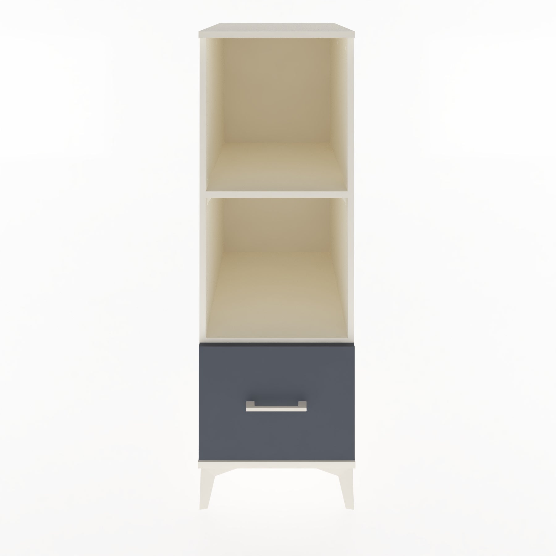 Woodntry Modular Cabinet Moonstone 44x59x122 cm with Drawers and Shelves CR68-1
