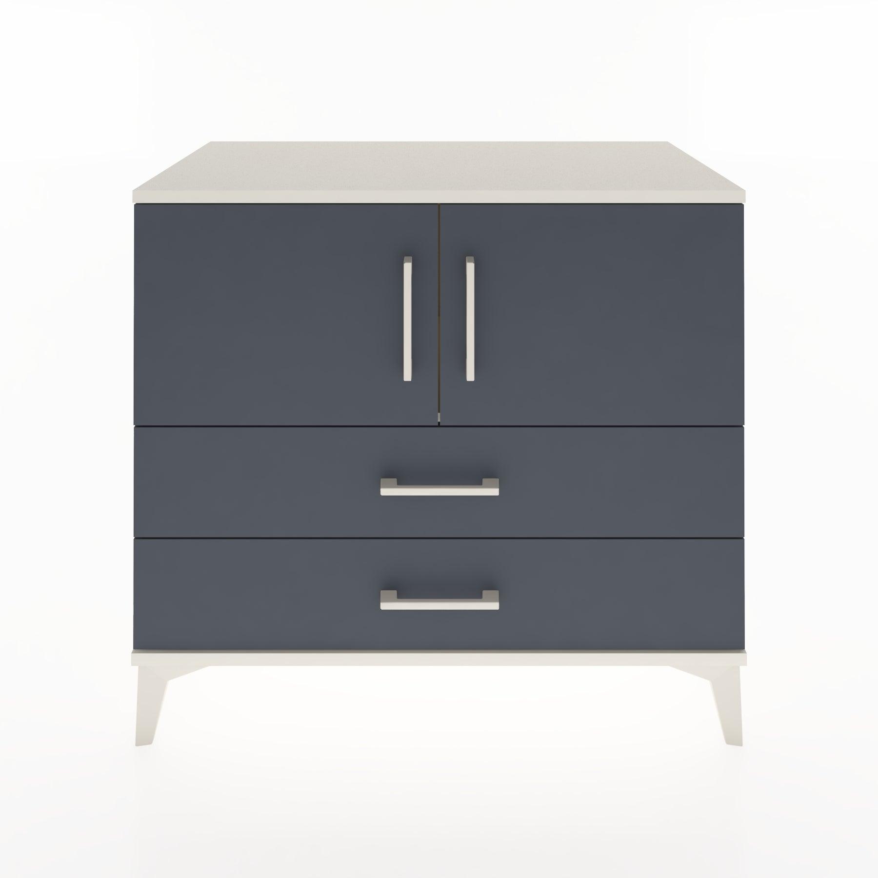 Woodntry Modüler Şifonyer Aytaşı 88x44x68 cm Kapaklı ve Çekmeceli KC18-1