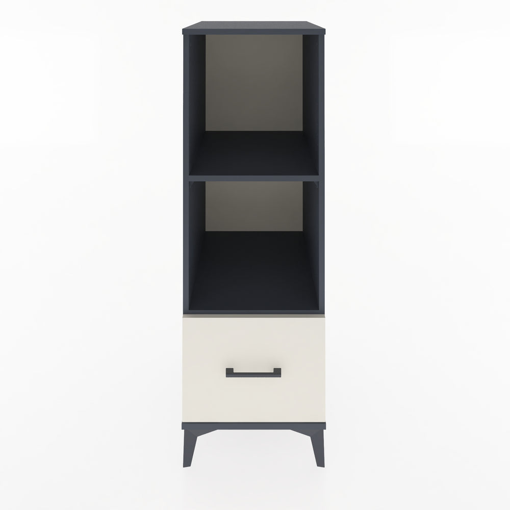 Woodntry Modular Cabinet Anthracite 44x59x122 cm with Drawers and Shelves CR68-2