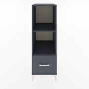 Woodntry Modular Cabinet Anthracite 44x30x122 cm with Drawers and Shelves CR68-2