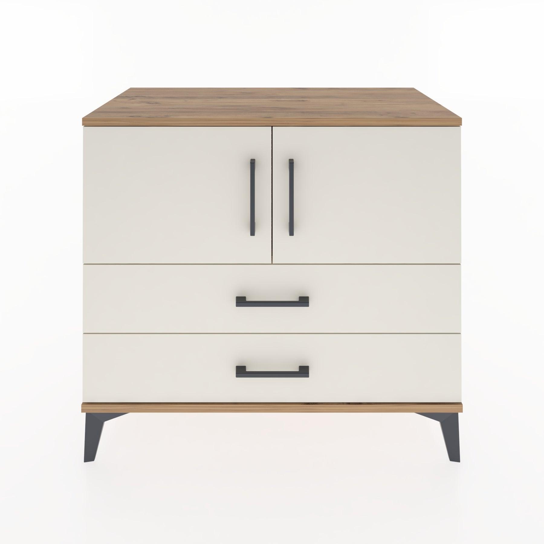 Woodntry Modular Dresser Pine 88x44x68 cm with Cover and Drawer KC18-3