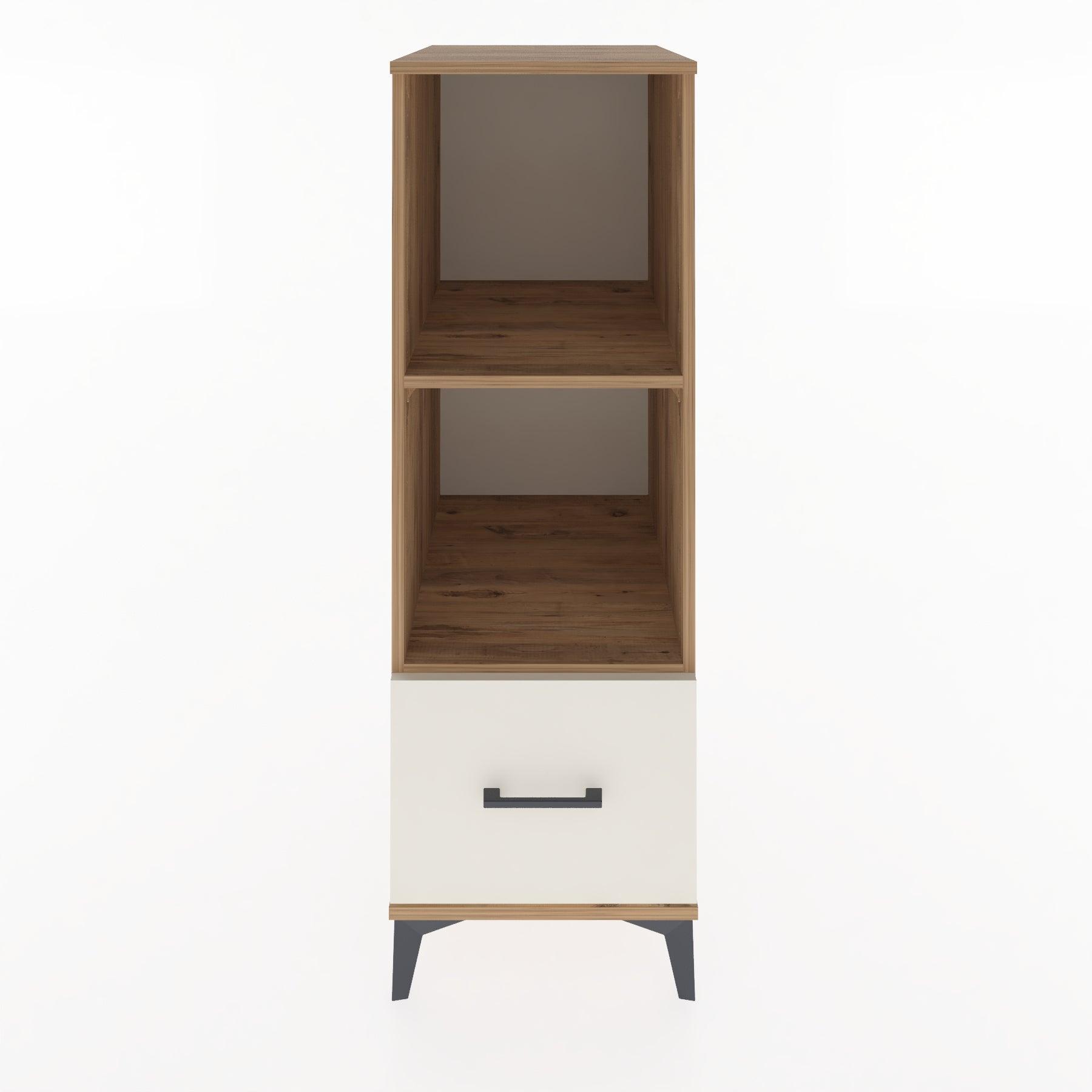 Woodntry Modular Cabinet Pine 44x30x122 cm with Drawers and Shelves CR68-3
