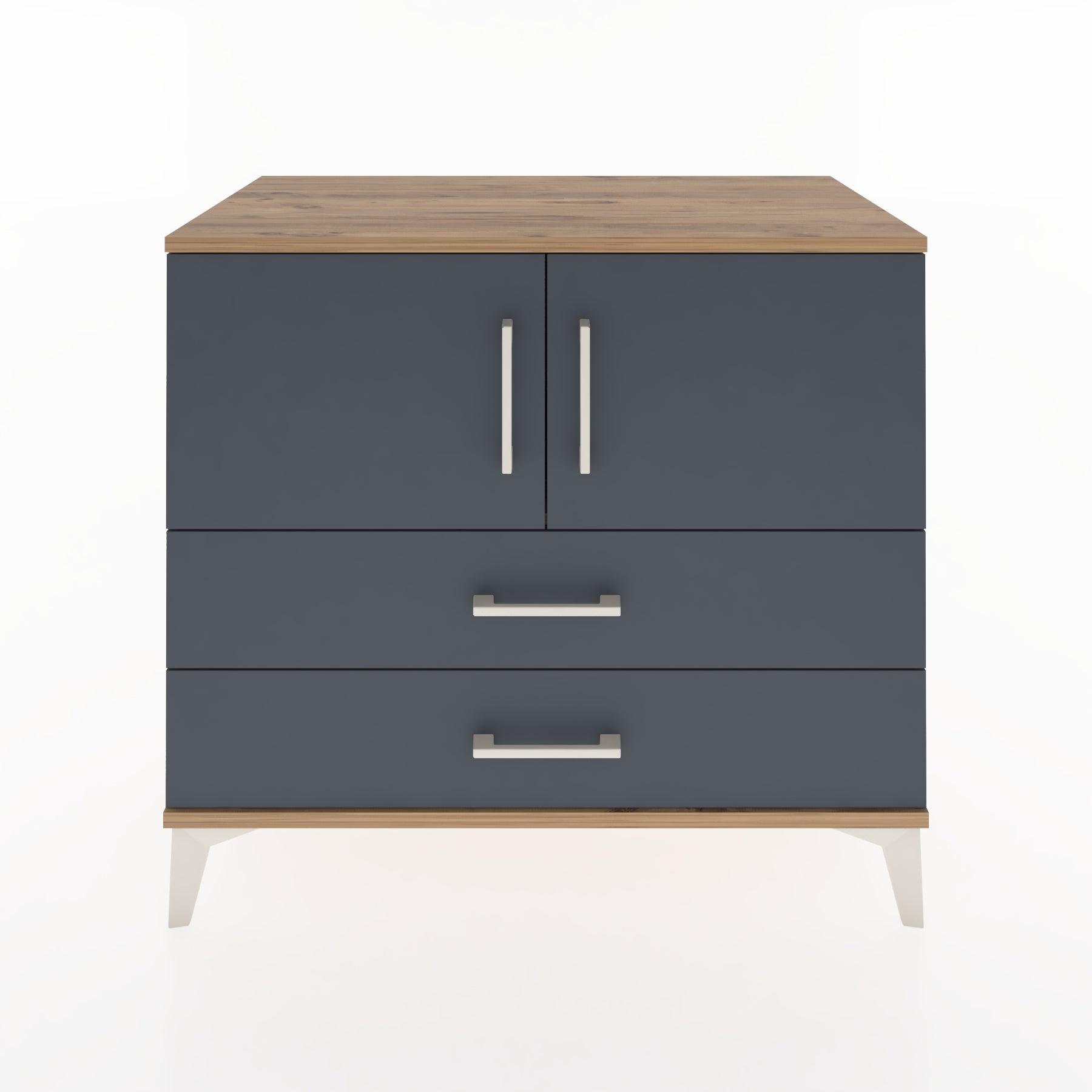 Woodntry Modular Dresser Pine 88x44x68 cm with Cover and Drawer KC18-3