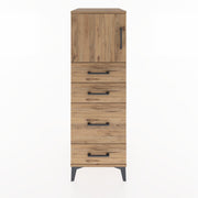 Woodntry Modular Cabinet Pine 44x59x122 cm with Doors and Drawers KC18-3