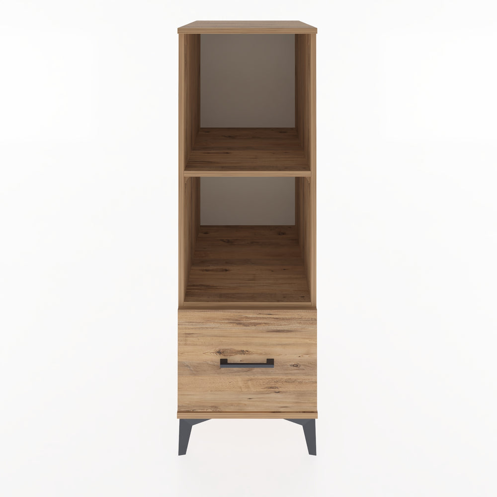 Woodntry Modular Cabinet Pine 44x59x122 cm with Drawers and Shelves CR68-3