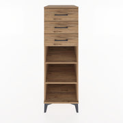 Woodntry Modular Cabinet Pine 44x59x122 cm with Drawers and Shelves CR118-3