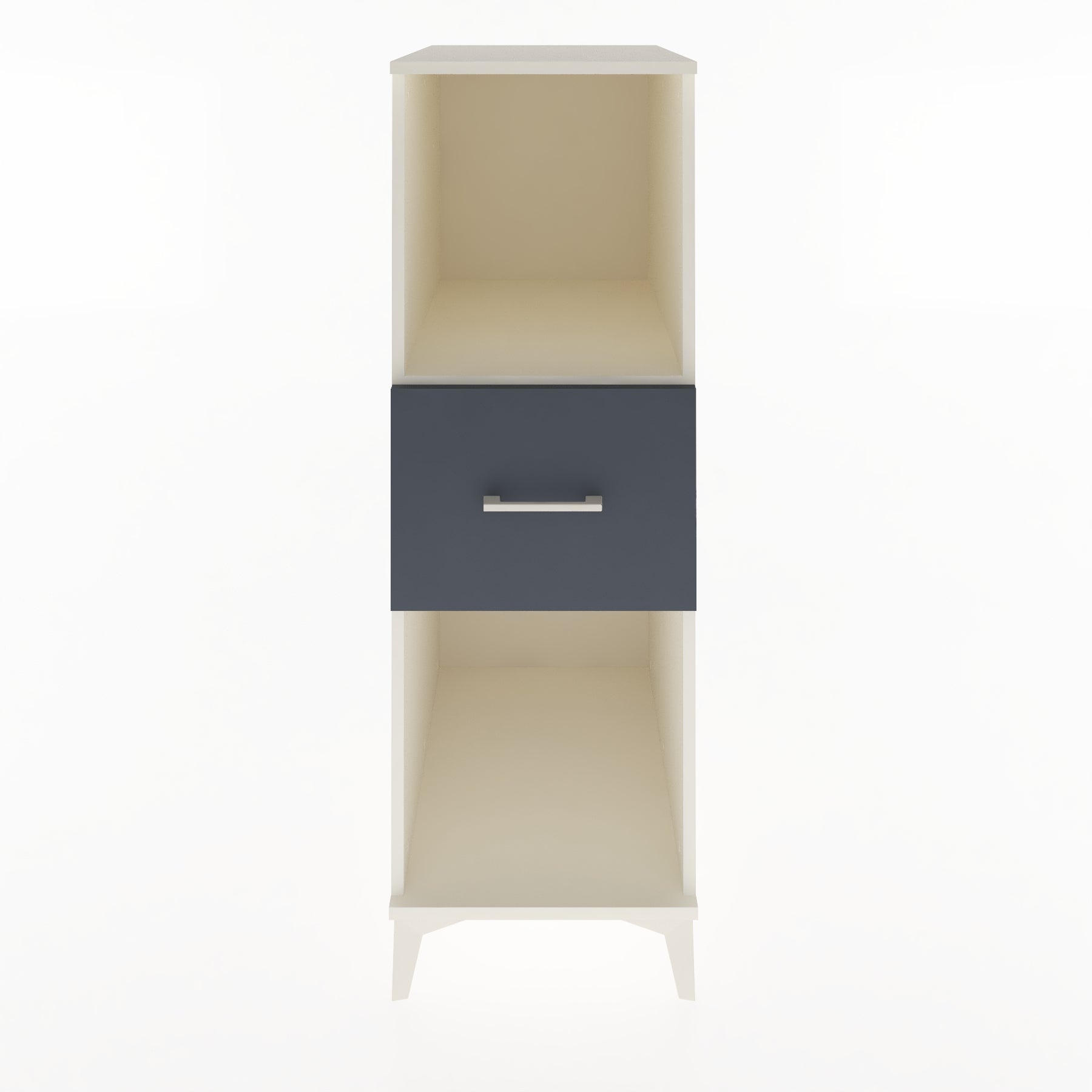 Woodntry Modular Cabinet Moonstone 44x59x122 cm with Drawers and Shelves CR69-1