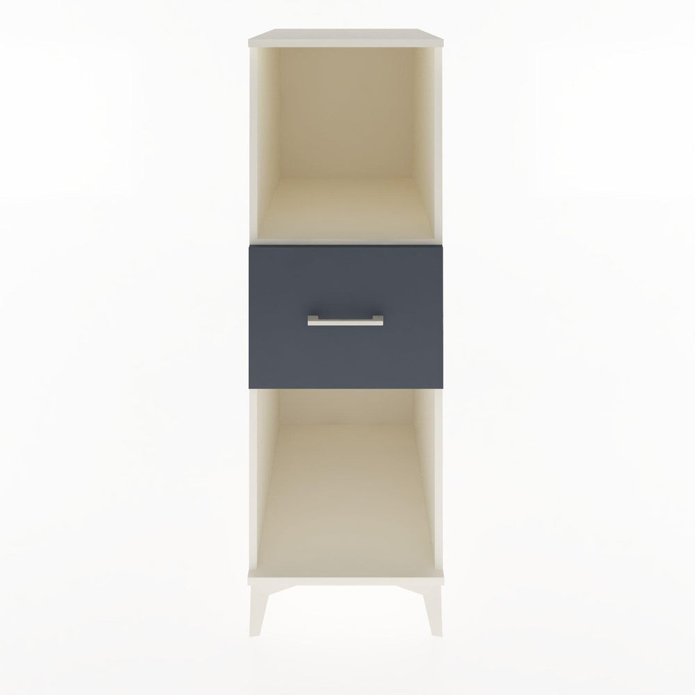 Woodntry Modular Cabinet Moonstone 44x30x122 cm with Drawers and Shelves CR69-1