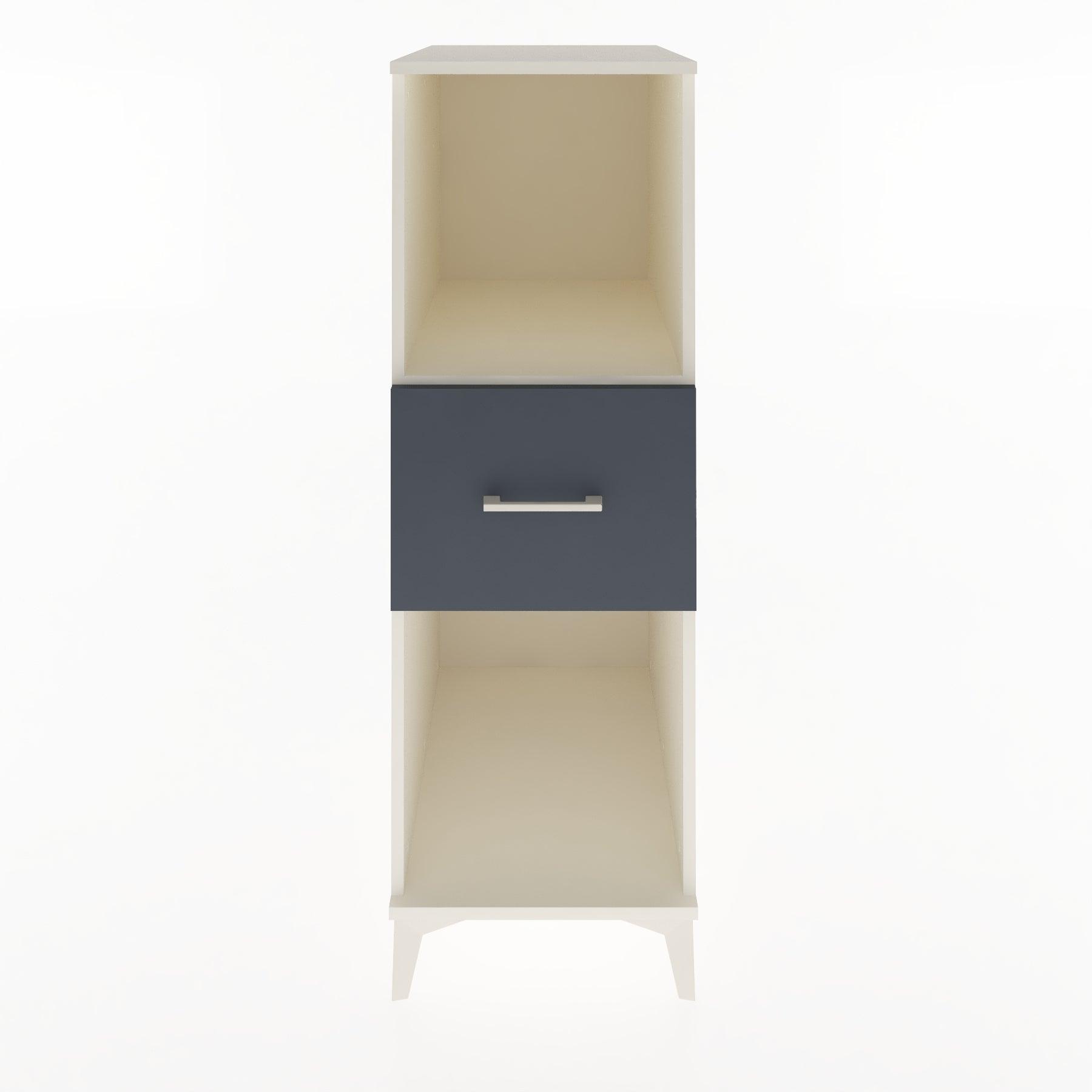 Woodntry Modular Cabinet Moonstone 44x30x122 cm with Drawers and Shelves CR69-1