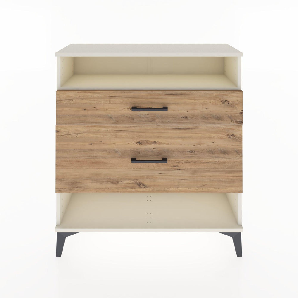 Woodntry Modüler Şifonyer Aytaşı 88x30x84 cm Çekmeceli ve Raflı CR19-1