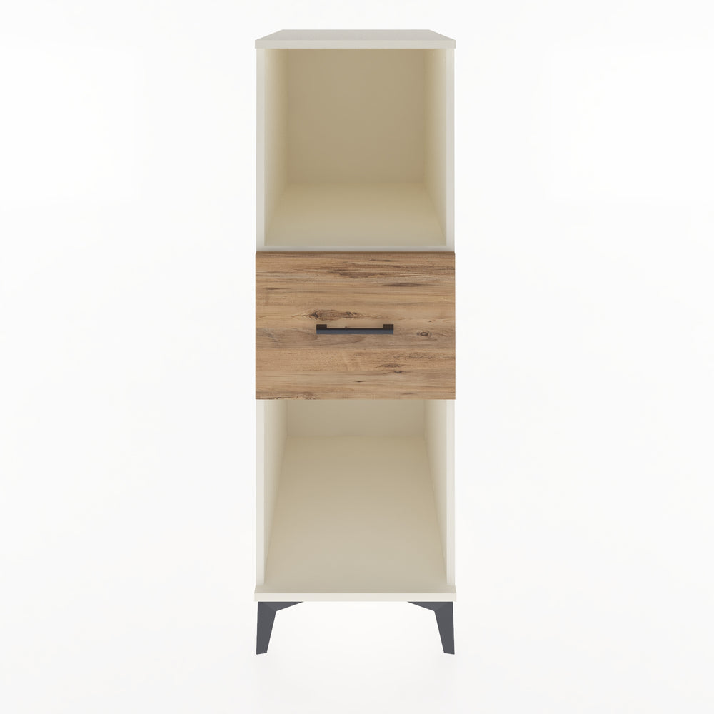 Woodntry Modular Cabinet Moonstone 44x59x122 cm with Drawers and Shelves CR69-1