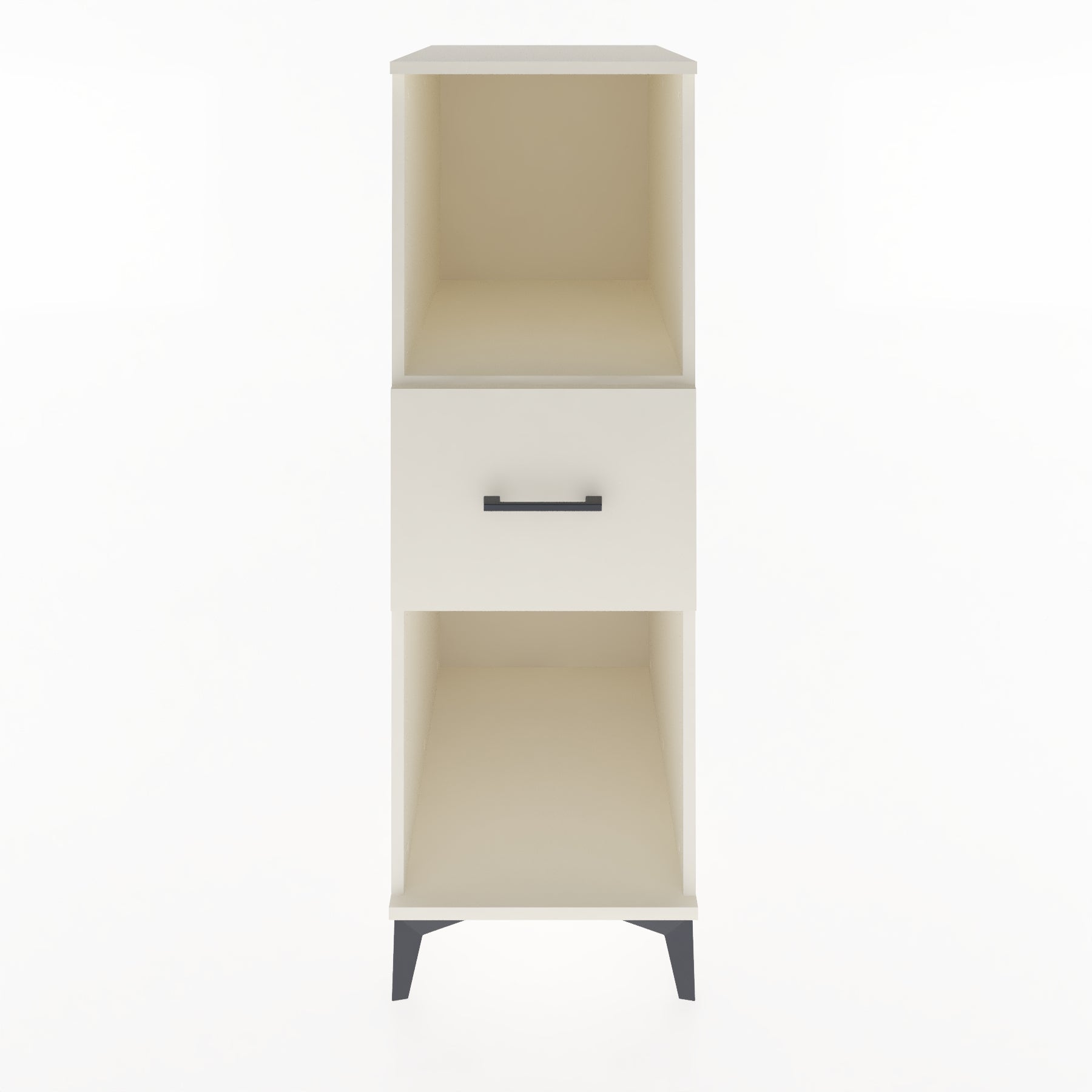 Woodntry Modular Cabinet Moonstone 44x59x122 cm with Drawers and Shelves CR69-1
