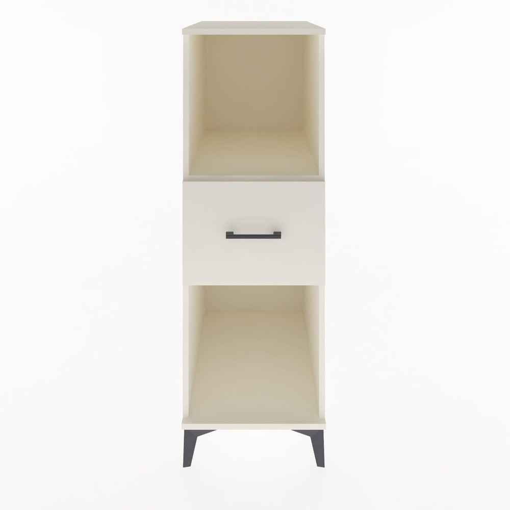 Woodntry Modular Cabinet Moonstone 44x30x122 cm with Drawers and Shelves CR69-1