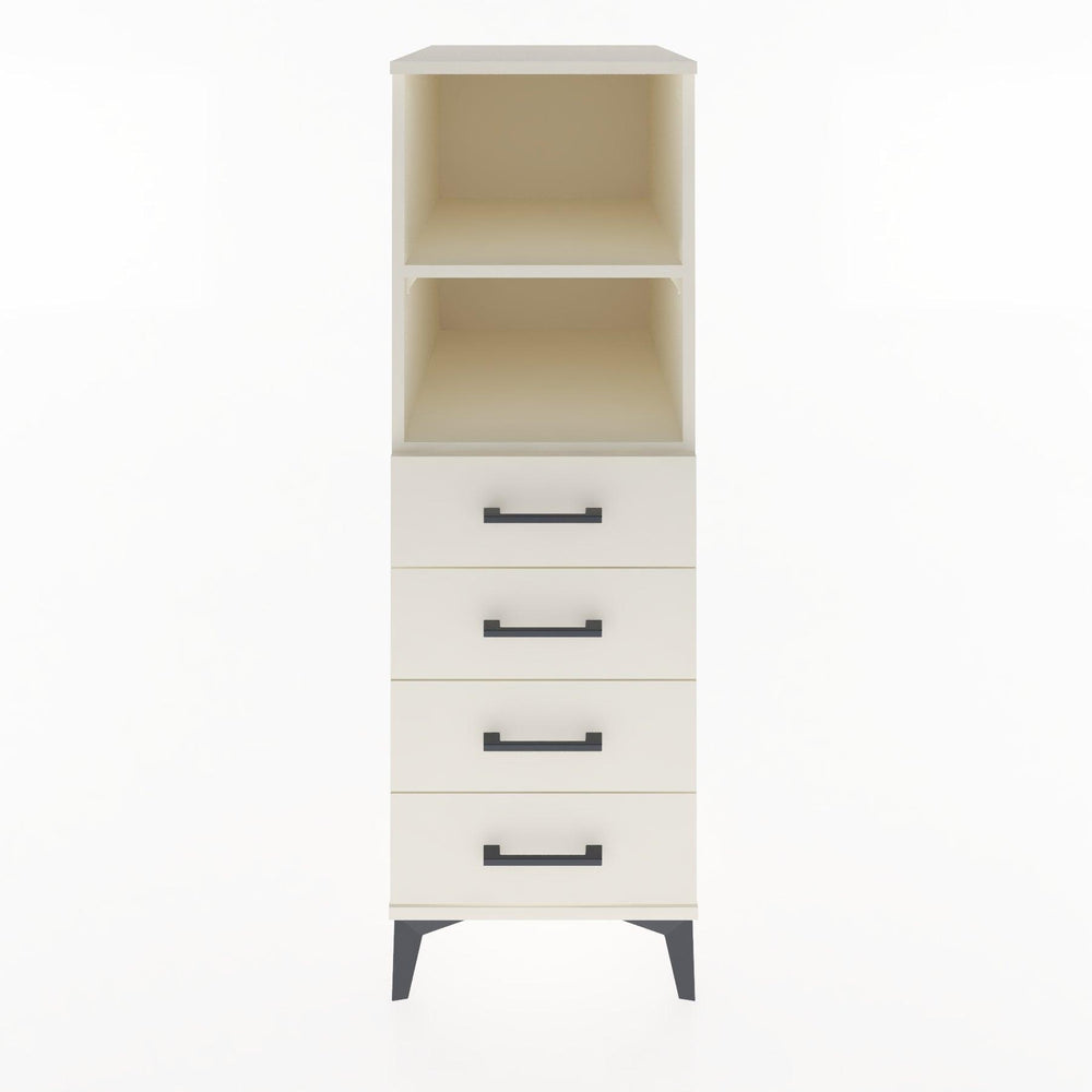 Woodntry Modüler Dolap Aytaşı 44x59x122 cm Çekmeceli ve Raflı CR119-1