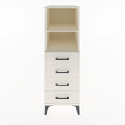 Woodntry Modular Cabinet Moonstone 44x59x122 cm with Drawers and Shelves CR119-1