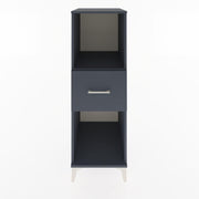 Woodntry Modular Cabinet Anthracite 44x30x122 cm with Drawers and Shelves CR69-2