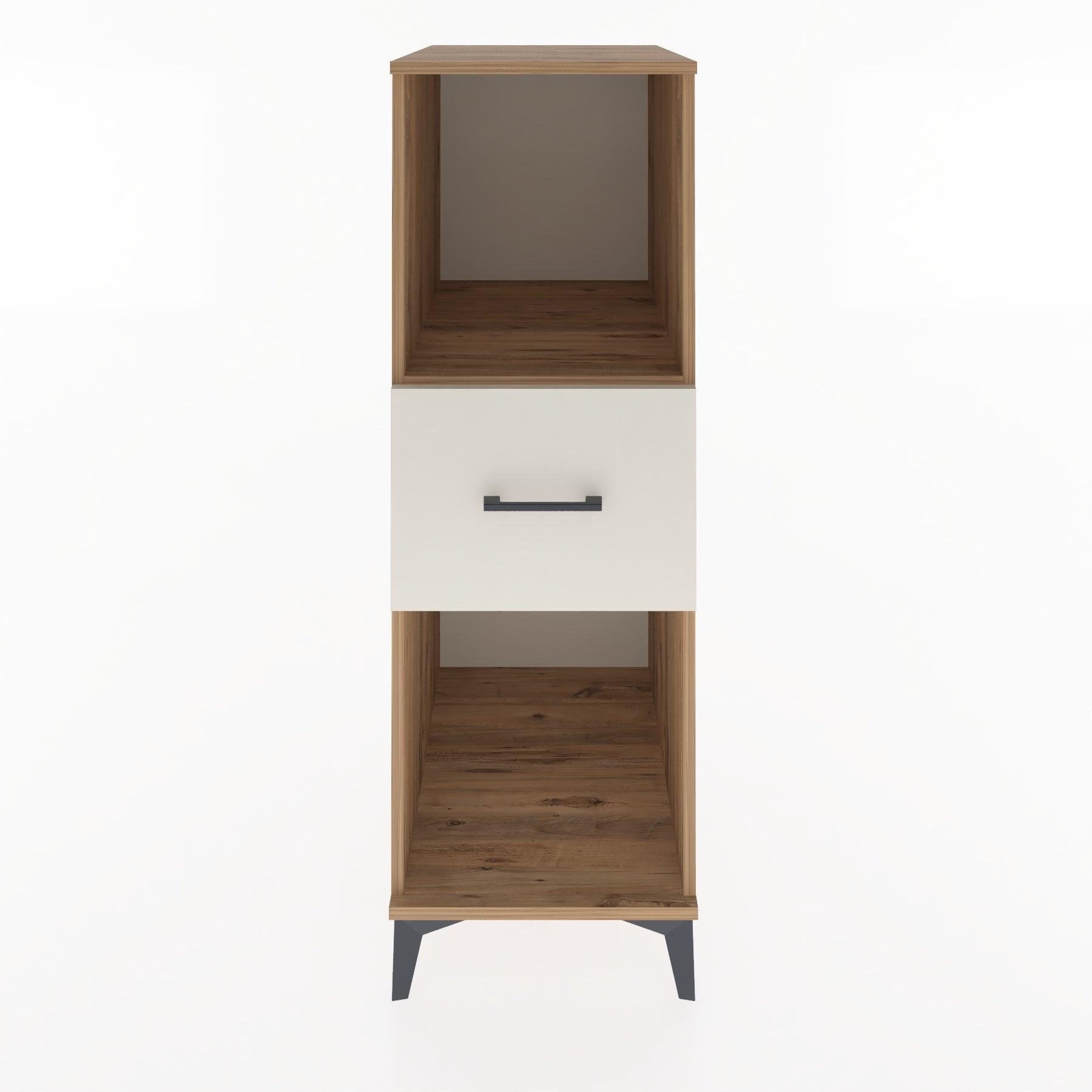 Woodntry Modular Cabinet Pine 44x30x122 cm with Drawers and Shelves CR69-3