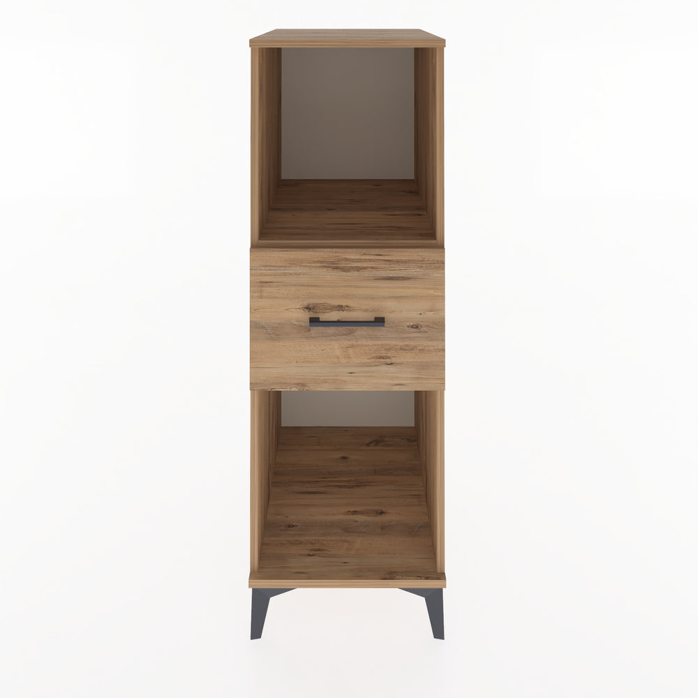 Woodntry Modular Cabinet Pine 44x59x122 cm with Drawers and Shelves CR69-3