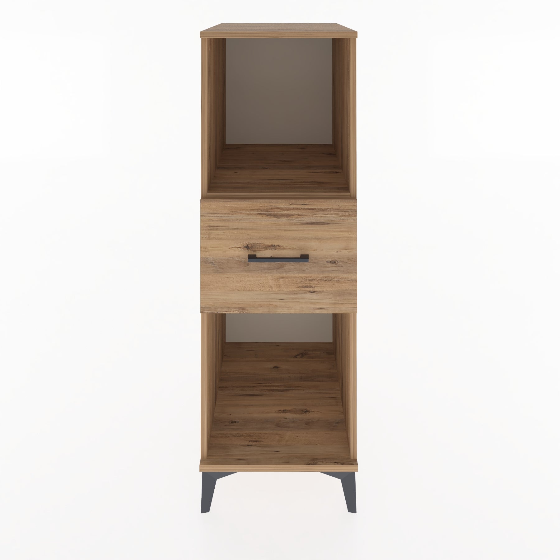 Woodntry Modular Cabinet Pine 44x59x122 cm with Drawers and Shelves CR69-3