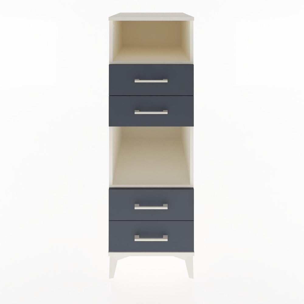 Woodntry Modüler Dolap Aytaşı 44x59x122 cm Çekmeceli ve Raflı CR120-1