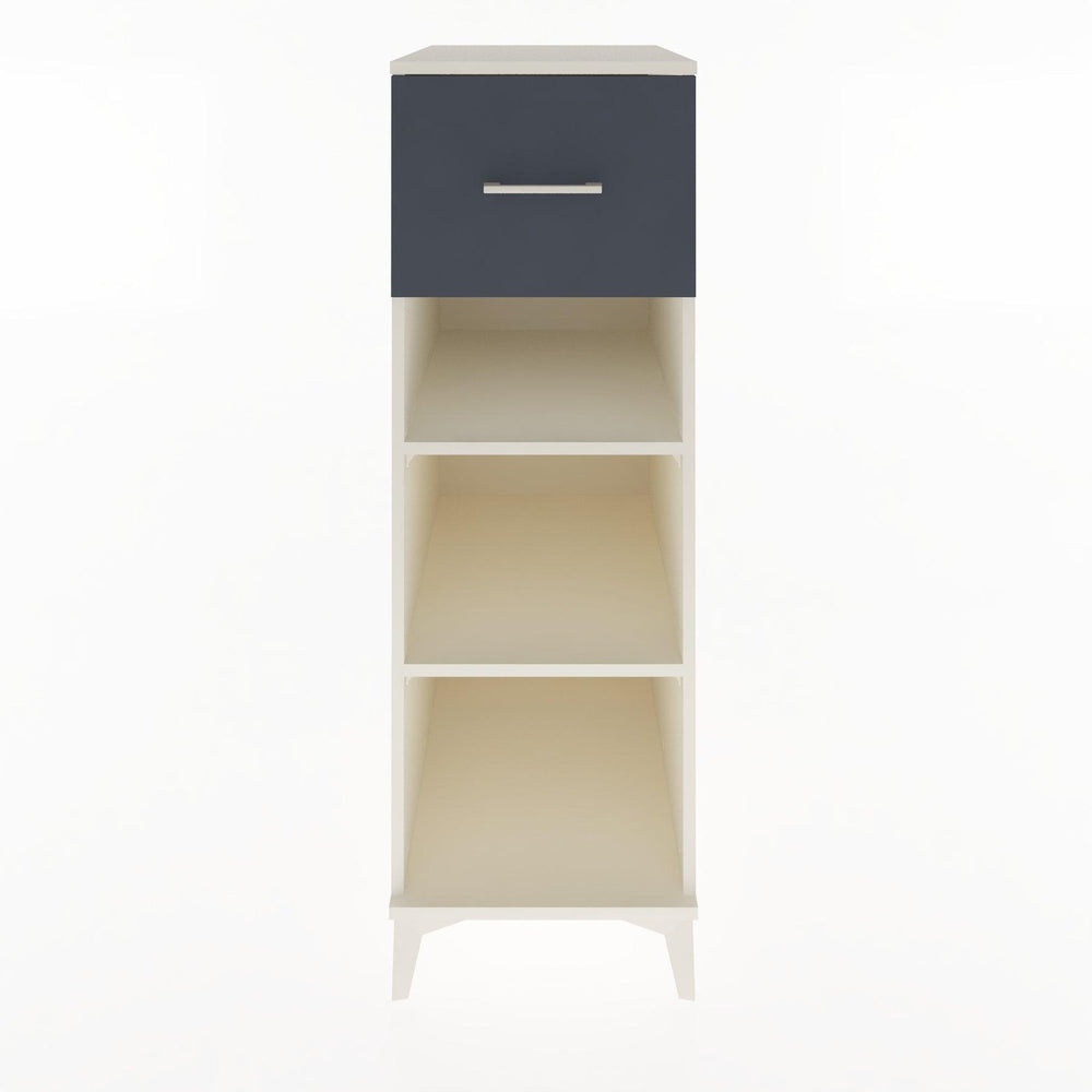 Woodntry Modular Cabinet Moonstone 44x30x122 cm with Drawers and Shelves CR70-1