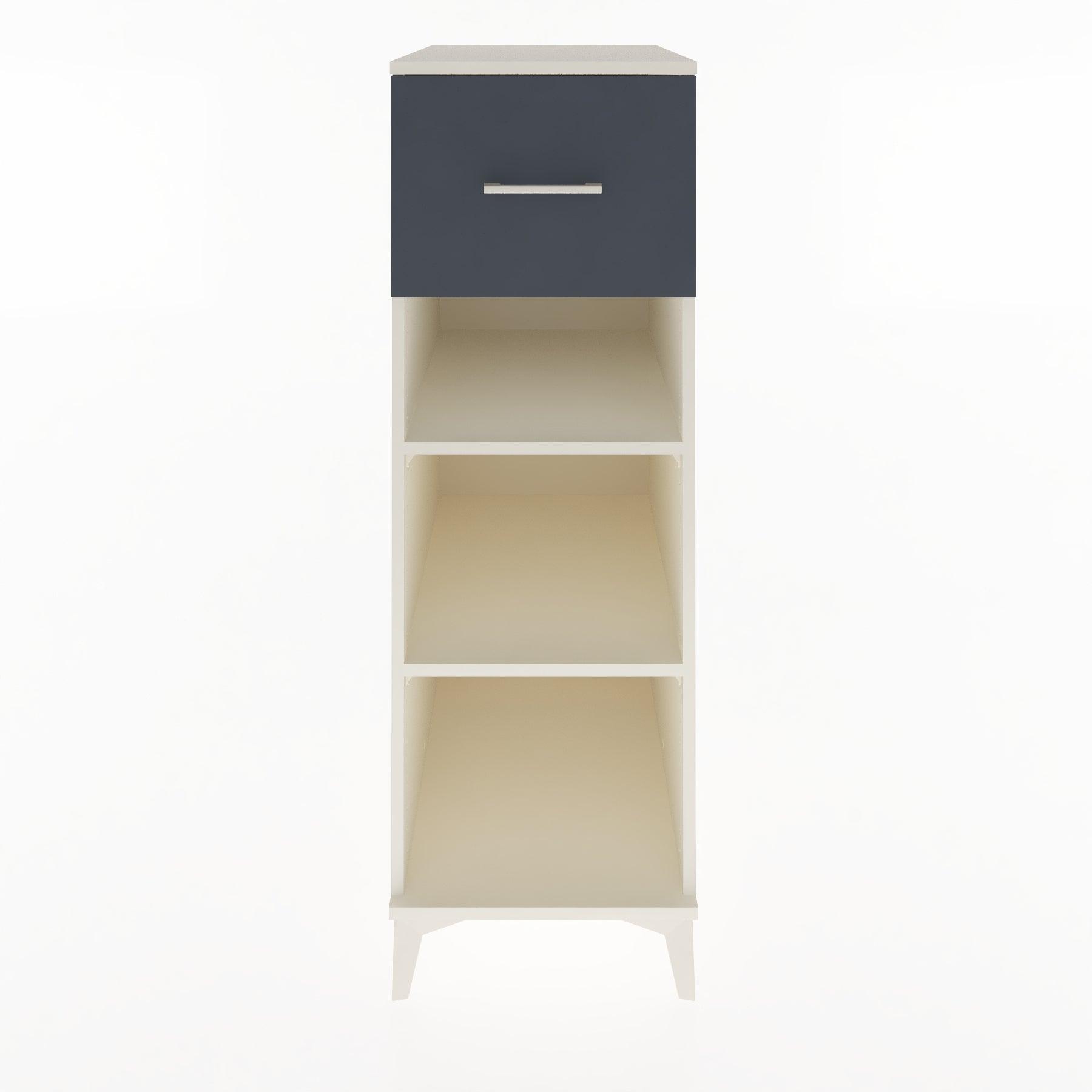 Woodntry Modular Cabinet Moonstone 44x30x122 cm with Drawers and Shelves CR70-1