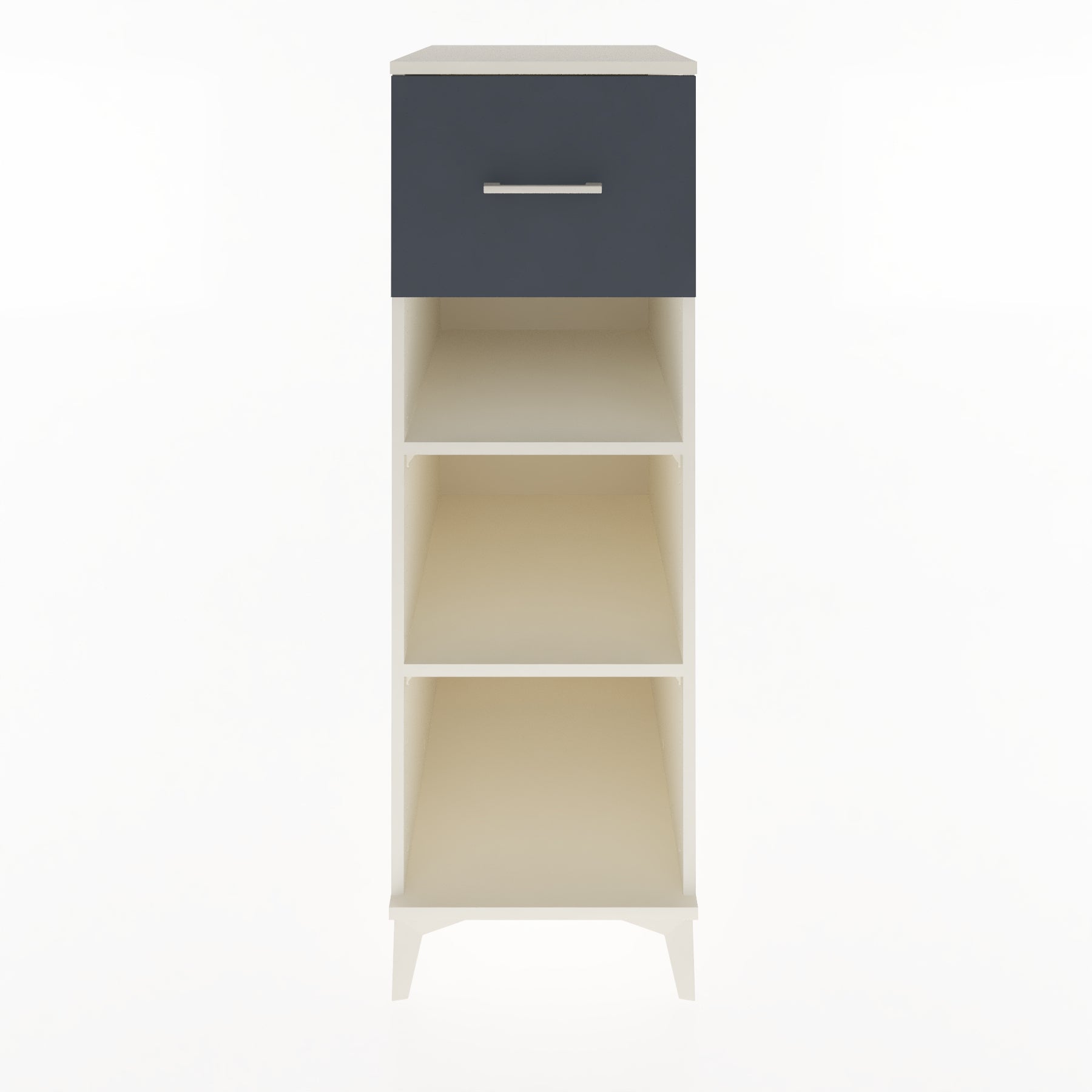Woodntry Modular Cabinet Moonstone 44x59x122 cm with Drawers and Shelves CR70-1