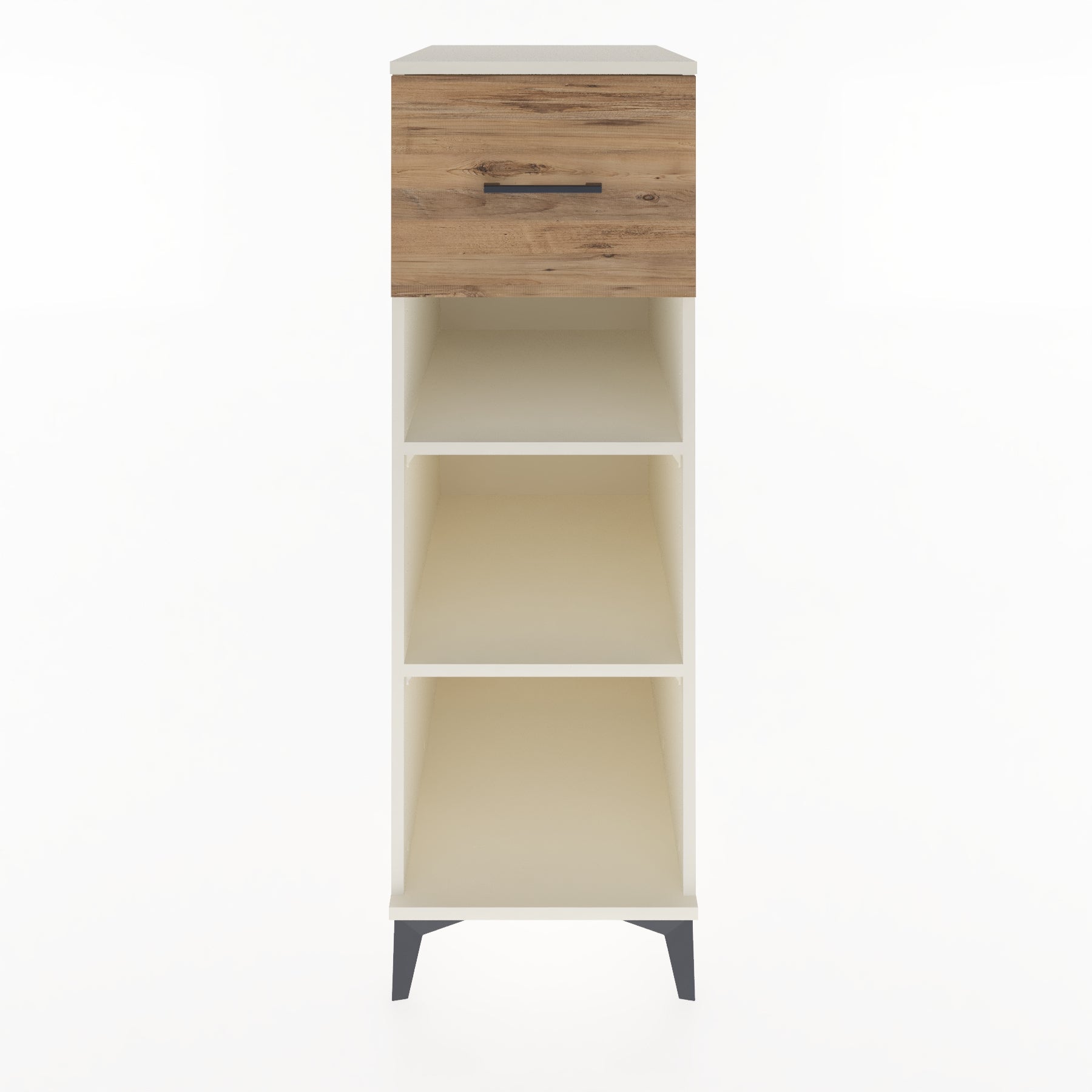 Woodntry Modular Cabinet Moonstone 44x59x122 cm with Drawers and Shelves CR70-1
