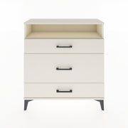 Woodntry Modular Dresser Moonstone 88x30x84 cm with Drawers and Shelves CR20-1