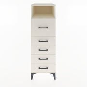 Woodntry Modular Cabinet Moonstone 44x30x122 cm with Drawers and Shelves CR20-1