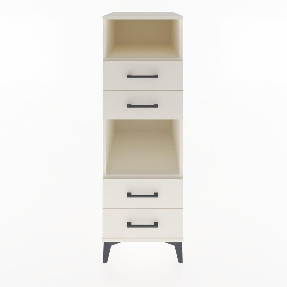 Woodntry Modüler Dolap Aytaşı 44x30x122 cm Çekmeceli ve Raflı CR120-1