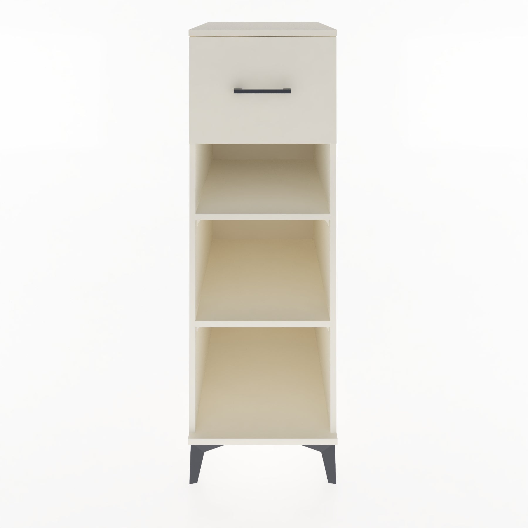 Woodntry Modular Cabinet Moonstone 44x59x122 cm with Drawers and Shelves CR70-1