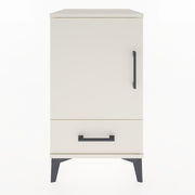 Woodntry Modular Nightstand Moonstone 44x44x68 cm with Cover and Drawer KC20-1