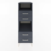 Woodntry Modular Cabinet Anthracite 44x30x122 cm with Drawers and Shelves CR120-2