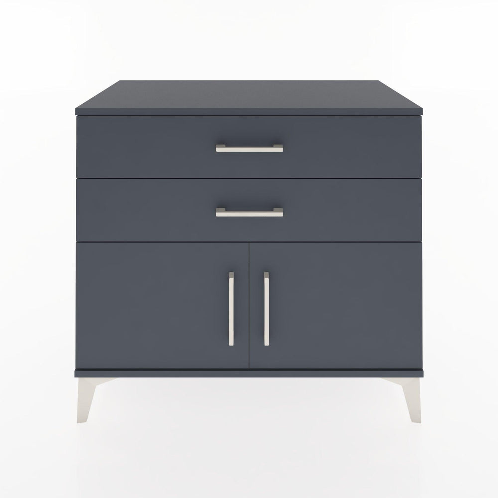 Woodntry Modular Dresser Anthracite 88x44x68 cm with Cover and Drawer KC20-2