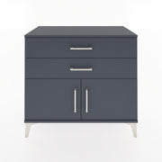 Woodntry Modular Dresser Anthracite 88x44x68 cm with Cover and Drawer KC20-2