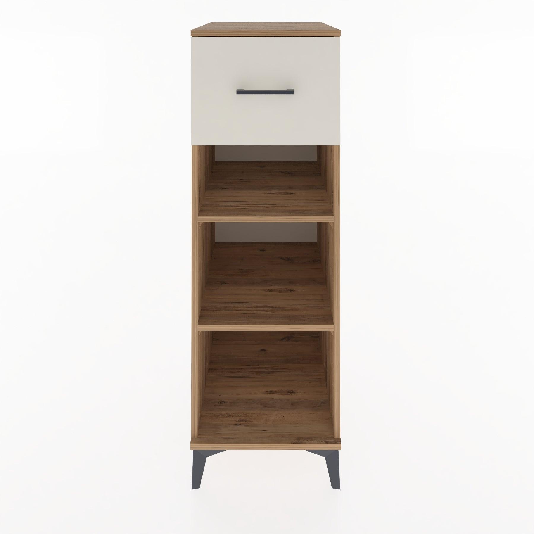 Woodntry Modular Cabinet Pine 44x30x122 cm with Drawers and Shelves CR70-3
