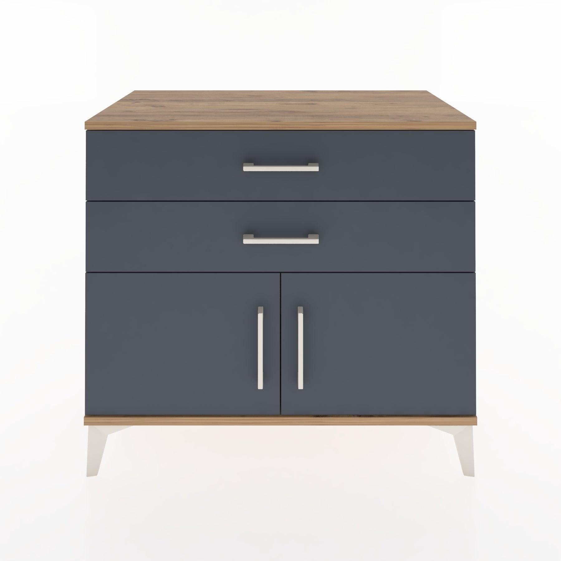 Woodntry Modular Dresser Pine 88x44x68 cm with Cover and Drawer KC20-3