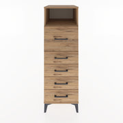 Woodntry Modular Cabinet Pine 44x59x122 cm with Drawers and Shelves CR20-3