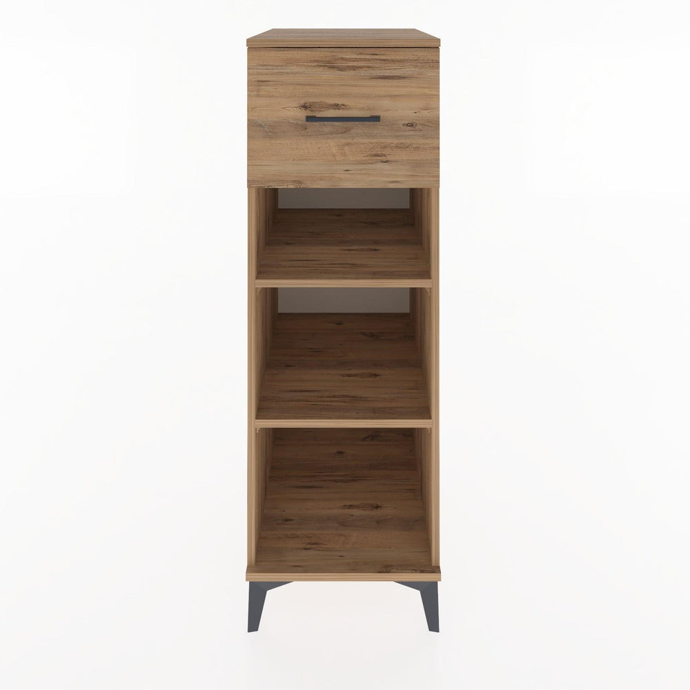 Woodntry Modular Cabinet Pine 44x30x122 cm with Drawers and Shelves CR70-3
