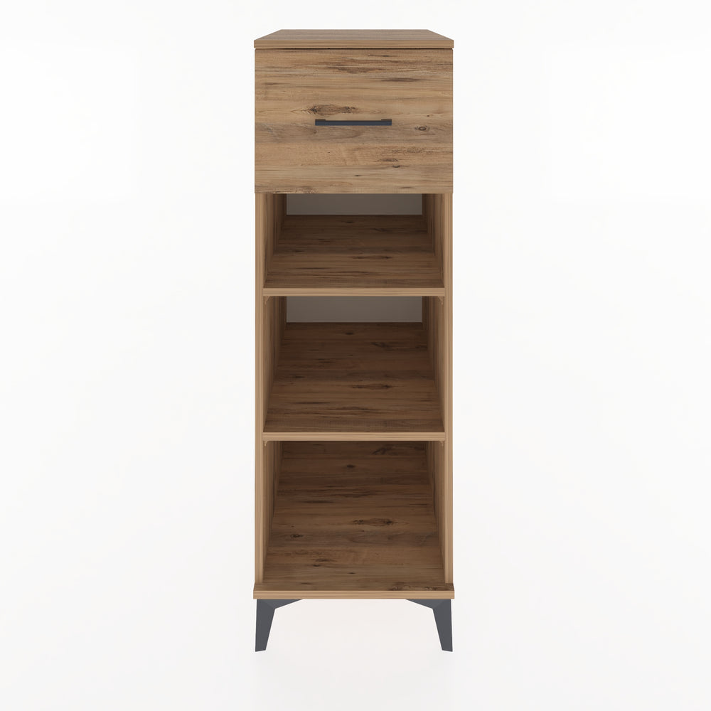 Woodntry Modular Cabinet Pine 44x59x122 cm with Drawers and Shelves CR70-3