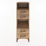 Woodntry Modular Cabinet Pine 44x59x122 cm with Drawers and Shelves CR120-3