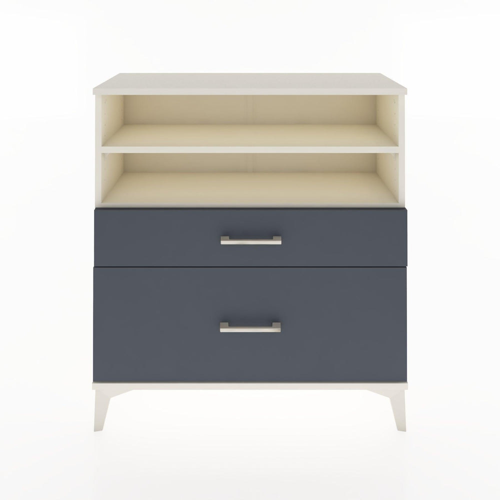 Woodntry Modüler Şifonyer Aytaşı 88x30x84 cm Çekmeceli ve Raflı CR21-1