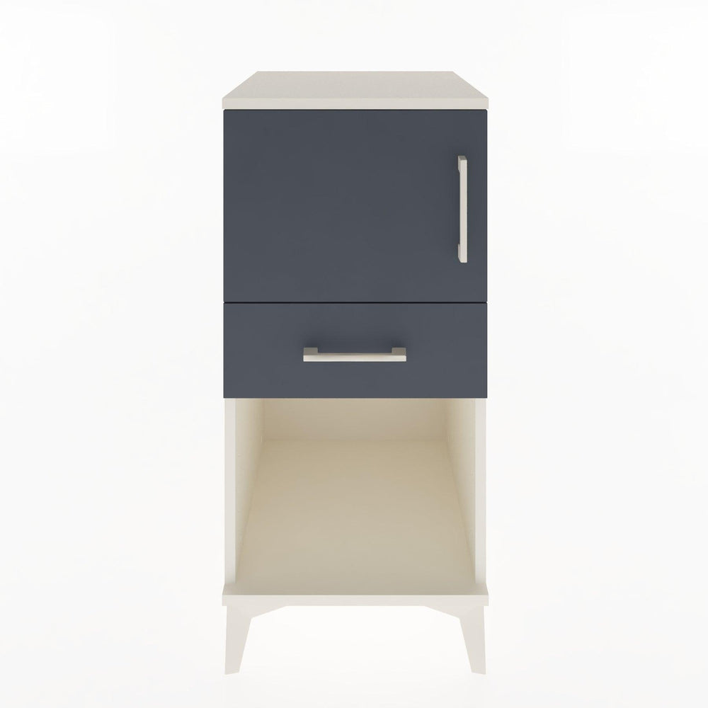 Woodntry Modular Nightstand Moonstone 44x44x84 cm Functional F43-1