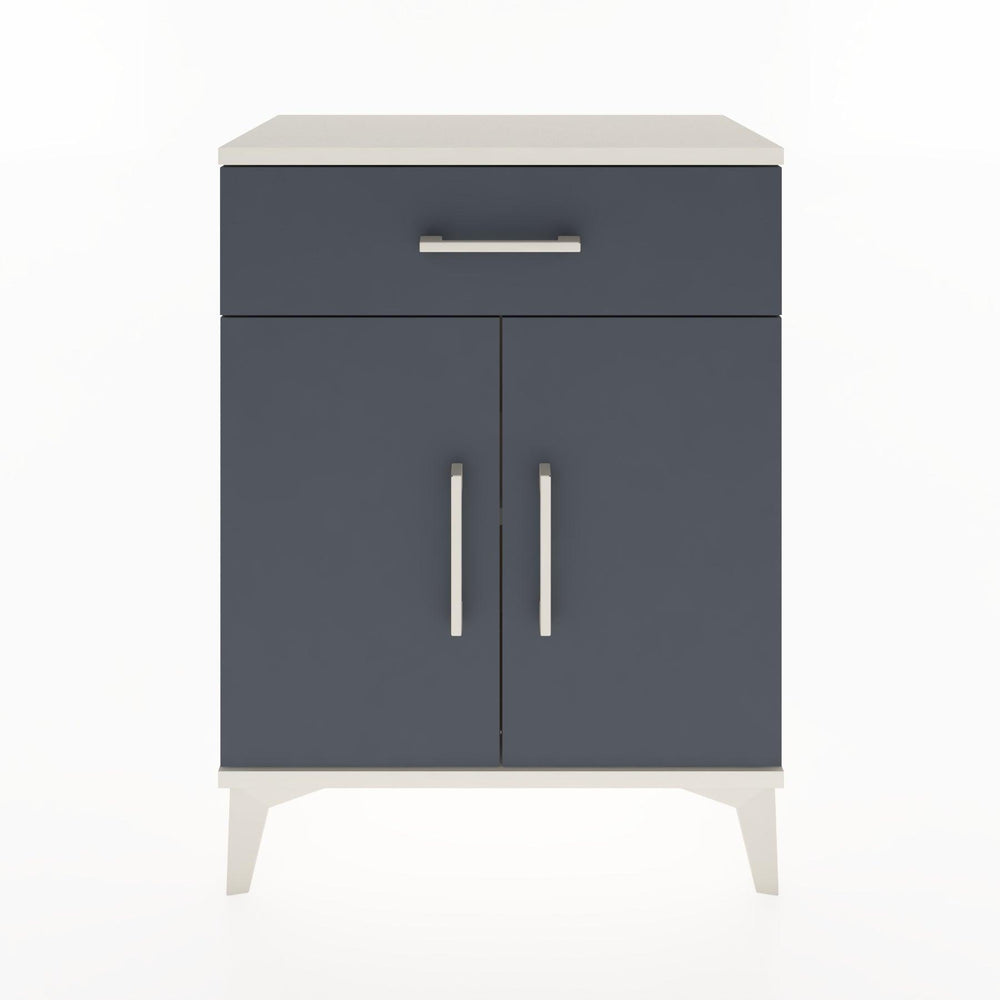 Woodntry Modular Nightstand Moonstone 60x30x68 cm with Cover and Drawer KC21-1