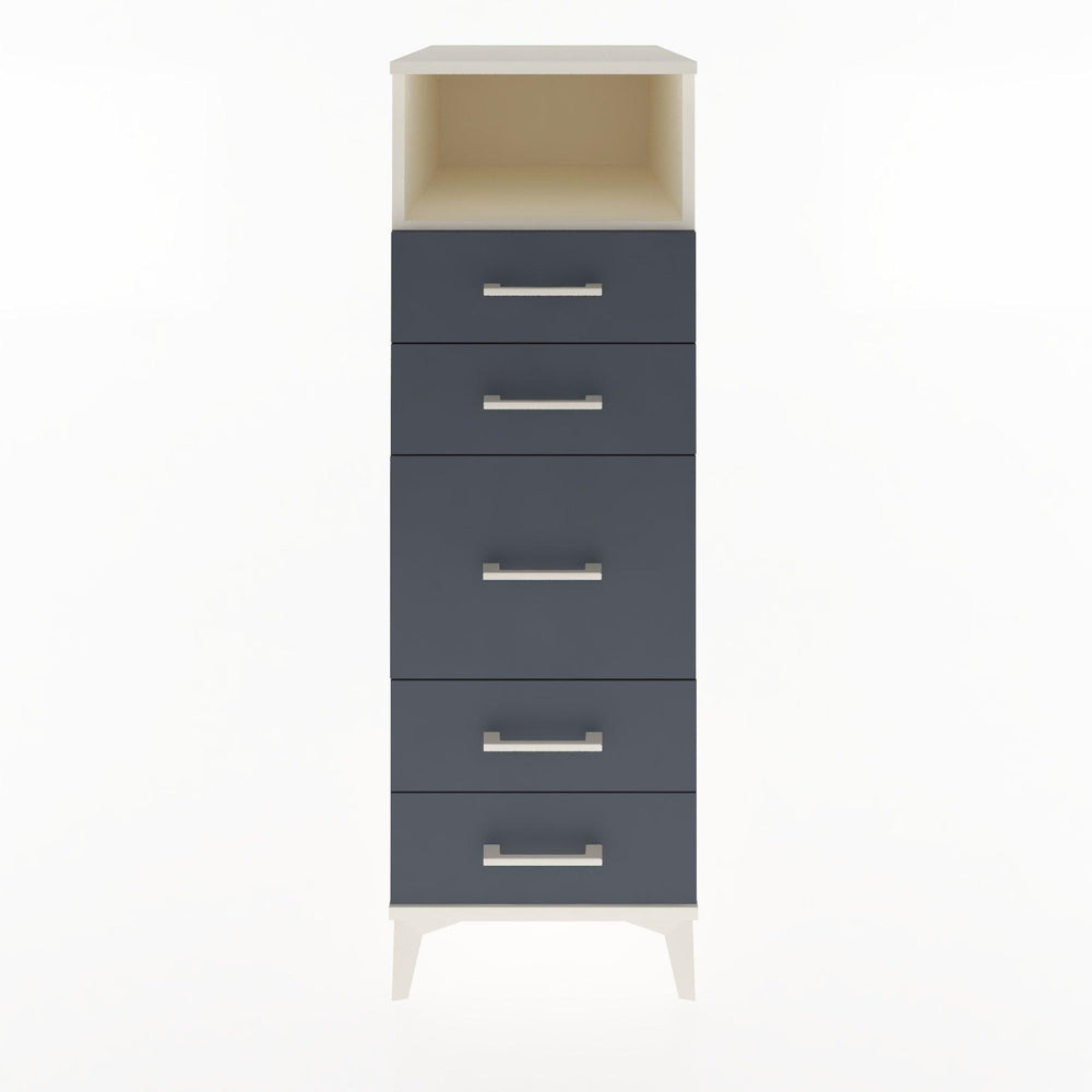 Woodntry Modüler Dolap Aytaşı 44x59x122 cm Çekmeceli ve Raflı CR21-1