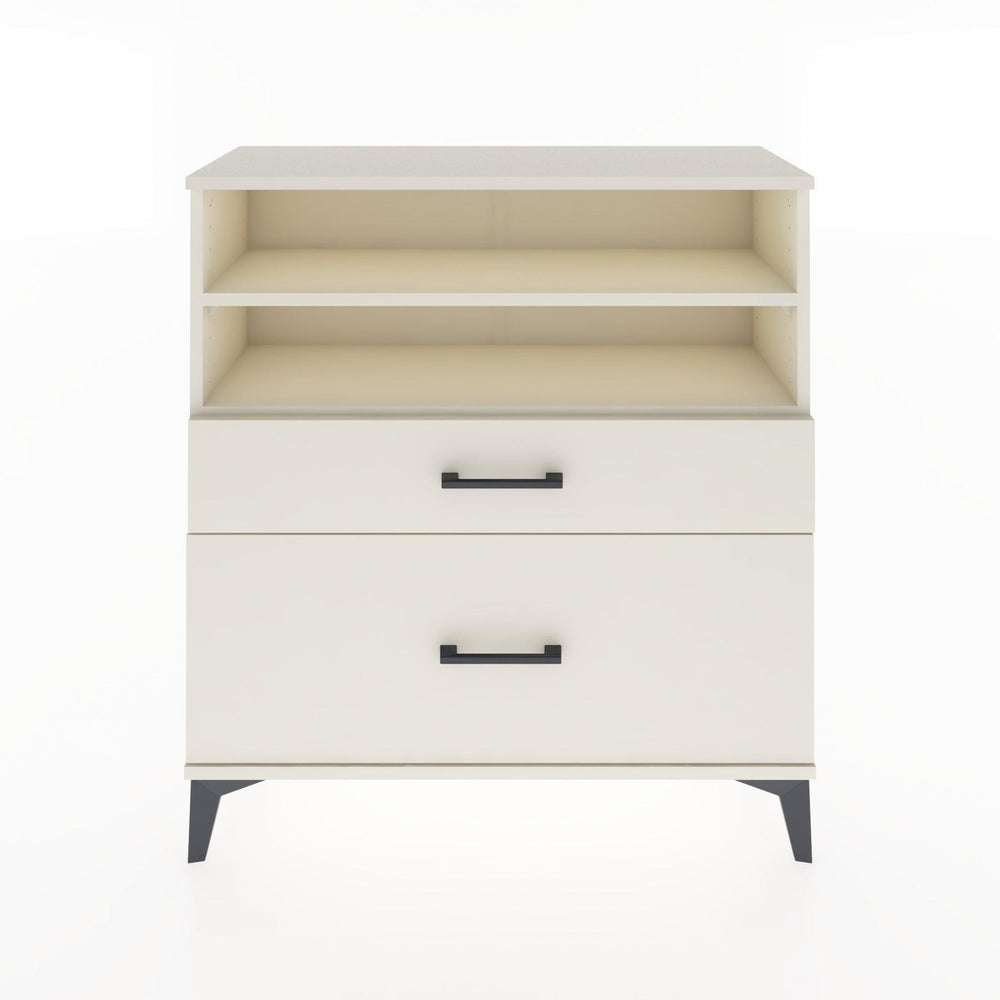 Woodntry Modüler Şifonyer Aytaşı 88x30x84 cm Çekmeceli ve Raflı CR21-1